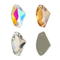 Glazen connectors, Kristal, DIY & verschillende grootte voor keus & gefacetteerde, meer kleuren voor de keuze, Verkocht door Bag