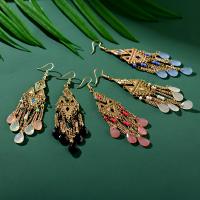 Fashion Fringe Earrings Zinc Alloy fashion jewelry Sold By Pair