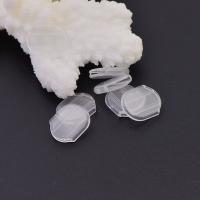 Plastic Earring Clip Pad DIY Sold By Bag