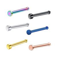 Stainless Steel Nose Piercing Jewelry plated fashion jewelry & Unisex Sold By PC