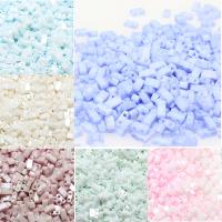 Glass Seed Beads Tila Pärlor, Square, fler färger för val, 5*2.3*1.9mm, 200PC/Bag, Säljs av Bag