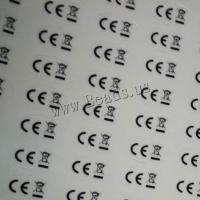 PVC Plastic Adhesive Label Paper with Adhesive Sticker durable & transparent Sold By PC