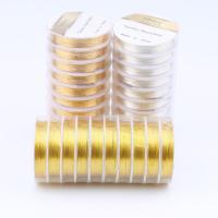 Brass Wire plated DIY  0.2mm Sold By Spool