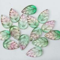 Lampwork Hair Accessories DIY Findings, more colors for choice, 11x18mm, 100PCs/Bag, Sold By Bag