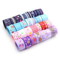 Terylene Ribbon, Polyester, du kan DIY & forskellige stilarter for valg, flere farver til valg, 6-25mm, Solgt af Bag