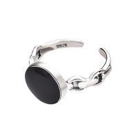 Brass Cuff Finger Ring silver color plated & for woman nickel lead & cadmium free US Ring Sold By Bag