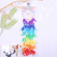 Fashion Dream Catcher Feather with Nylon Cord durable & handmade multi-colored Sold By PC