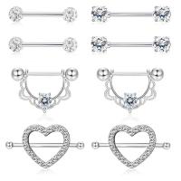 Stainless Steel Nipple Ring fashion jewelry & for woman Sold By Set