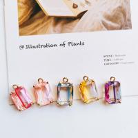Zinc Alloy Pendants with Crystal DIY 10/Bag Sold By Bag