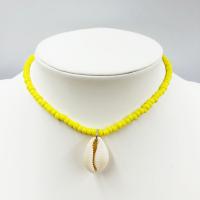 Shell Necklaces fashion jewelry 30cm+10cm Sold By PC