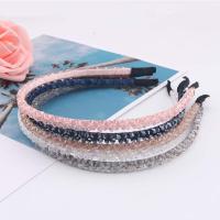 Hair Bands Zinc Alloy with Cloth portable & cute 12.5CM Sold By PC