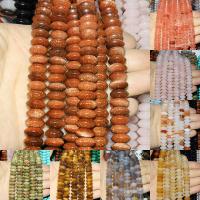 Mixed Gemstone Beads Natural Stone Abacus polished & DIY 12*6mm Sold By Strand