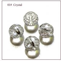 Imitation de perles en cristal CRYSTALLIZED™ , DIY & normes différentes pour le choix, plus de couleurs à choisir, 50PC/sac, Vendu par sac