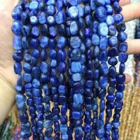 Бусины из поделочных камней, кианит, Комкообразная форма, натуральный, DIY, голубой, продается PC