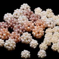 Kamuolys Cluster Kultūringas perlų karoliukai, perlas, natūralus, Pasidaryk pats & įvairių stilių pasirinkimas, daugiau spalvų pasirinkimas, Pardavė PC