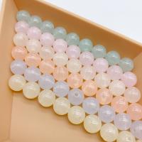 Acrylic Jewelry Beads Round plated DIY 10mm Sold By G