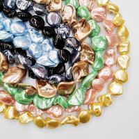 Prirodni Slatkovodni Shell perle, Školjka, Nuggetsi, uglađen, možete DIY & različitih stilova za izbor, više boja za izbor, 12*14-20*26mm, Prodano By Strand