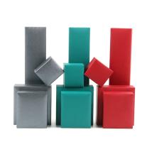 Syntetisk læder smykker sæt box, Bæredygtig & forskellige stilarter for valg, flere farver til valg, nikkel, bly & cadmium fri, Solgt af PC