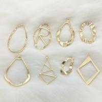 Zinc Alloy Pendants gold color plated DIY nickel lead & cadmium free Sold By Bag