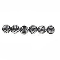 Stainless Steel Large Hole Beads blacken Sold By Lot
