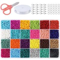 Crianças DIY Cadeia Beads setembro, acrilico, banhado, Sustentável & tamanho diferente para a escolha, vendido por box
