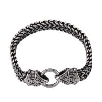 Men Bracelet 316L Stainless Steel plated fashion jewelry silver color 12mm Sold Per Approx 223 cm Strand