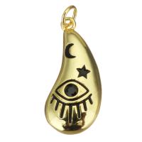 Brass Jewelry Pendants plated fashion jewelry & DIY & for woman golden nickel lead & cadmium free Approx 3.5mm Sold By Lot