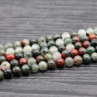 Gemstone smykker perler, African Bloodstone, du kan DIY & forskellig størrelse for valg, Solgt af Strand