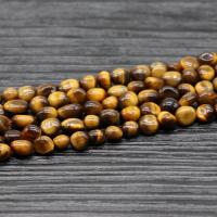 Natural Tiger Eye Beads polished DIY Sold By Strand