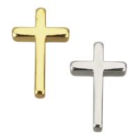 Zinc Alloy Jewelry Beads Cross plated Approx 1.5mm Sold By Lot
