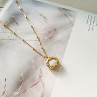 Природное пресноводное жемчужное ожерелье, цинковый сплав, с Пресноводные жемчуги, плакирован золотом, Женский, белый, не содержит никель, свинец, 13mm, длина 16.5 дюймовый, продается Пара