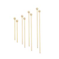 Brass Eyepin gold color plated DIY  nickel lead & cadmium free Sold By PC