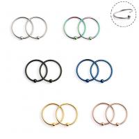 Stainless Steel Nose Piercing Jewelry fashion jewelry & Unisex Sold By PC