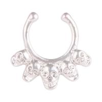 Biżuterii Piercing nosa ze stali nierdzewnej, Stal nierdzewna, biżuteria moda & różnej wielkości do wyboru, srebro, sprzedane przez PC