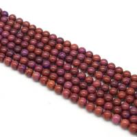 Gemstone smykker perler, Sugilite, Runde, poleret, du kan DIY & forskellig størrelse for valg, rød, Solgt Per 38 cm Strand
