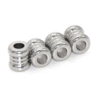 Rostfritt stål pärlor, 304 rostfritt stål, silver pläterad, DIY & olika storlek för val, Säljs av PC