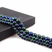 Lapis Lazuli Beads, Ronde, gepolijst, DIY & verschillende grootte voor keus, Per verkocht Ca 15.7 inch Strand