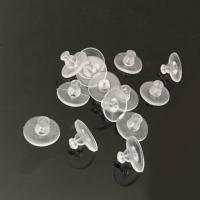 plástico acessórios para brincos, banhado, joias de moda & DIY, 11mm, 100PCs/Bag, vendido por Bag