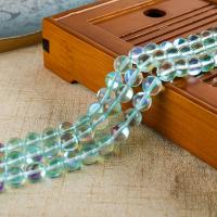 Natürliche gefärbten Quarz Perlen, Natürlicher Quarz, rund, DIY & verschiedene Größen vorhanden, gemischte Farben, verkauft von Strang