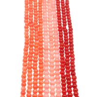 Natural Coral Beads Round polished DIY Sold By Strand