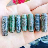 Natural Tibetan Agate Dzi Beads durable & DIY 30mm Sold By Lot