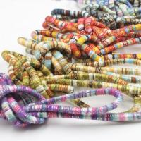 Bijoux de cordon de mode, tissu, DIY, plus de couleurs à choisir, 6mm, Longueur Environ 1 m, 10m/sac, Vendu par sac