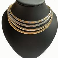 Collar Necklace Stainless Steel plated fashion jewelry & for woman Sold By Strand