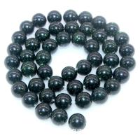 Natural Green Goldstone Beads Round polished DIY green nickel lead & cadmium free Sold By Strand