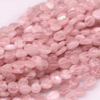 Naturlige rosenkvarts perler, Rose Quartz, Uregelmæssig, poleret, du kan DIY, flere farver til valg, 8x10mm, Solgt af Strand