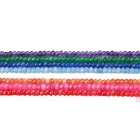 chalcedon Koralik, liczydło, obyty, fasetowany, dostępnych więcej kolorów, 5x8mm, około 75komputery/Strand, sprzedane przez Strand