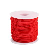 Cuerda de Nylon, cordón de nylon, chapado, Respirable & diverso tamaño para la opción, más colores para la opción, Vendido por Carrete