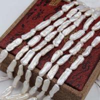 Cultured Biwa Freshwater Pearl Beads irregular DIY white nickel lead & cadmium free 8-20mm Approx Sold By Strand