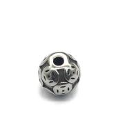 Stainless Steel Beads 7.67mm Sold By PC