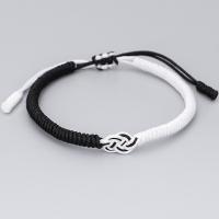 Fashion Bracelet & Bangle Jewelry Cotton Thread fashion jewelry black Sold By Strand